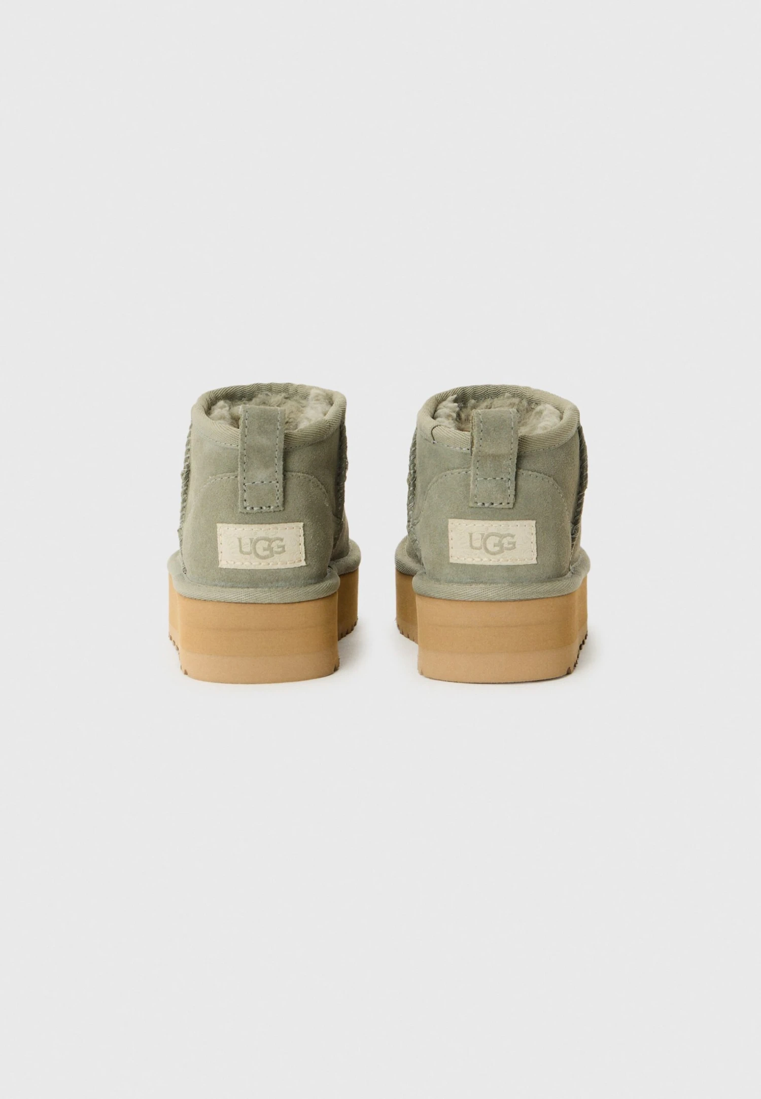 Ugg CLASSIC ULTRA MINI UNISEX - Stiefelette - Moss Green 3 Ugg CLASSIC ULTRA MINI UNISEX - Stiefelette - Moss Green – Bild 3