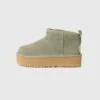 Ugg CLASSIC ULTRA MINI UNISEX - Stiefelette - Moss Green