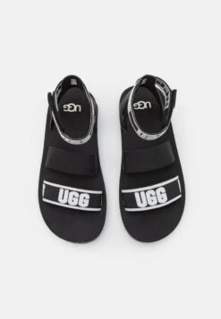 Ugg ALLISA UNISEX - Riemensandalette - Black -Ugg 0d044c862ab74ad0a72cf02616100af4
