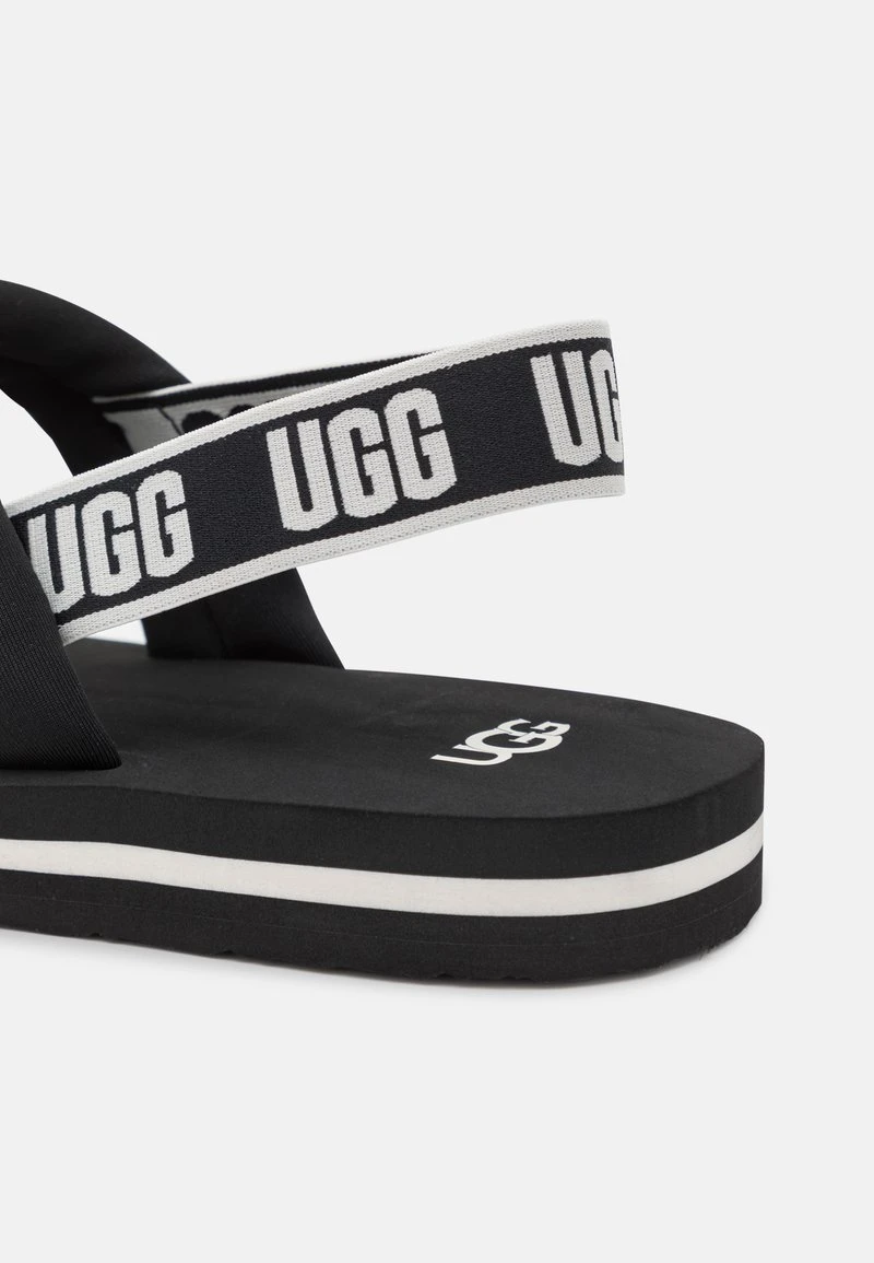 Ugg EVERLEE UNISEX - Riemensandalette - Black 6 Ugg EVERLEE UNISEX - Riemensandalette - Black – Bild 6