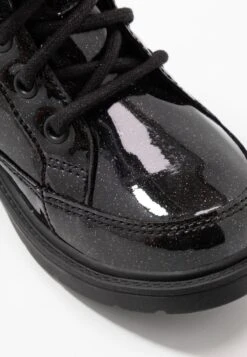 Ugg ROBLEY GLITTER - Schnürstiefelette - Black -Ugg 15e56a607c464ebe8d846662446560f4