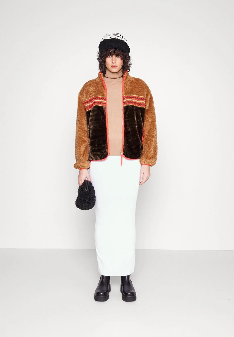 Ugg MARLENE SHERPA BRAID - Winterjacke - Chestnut Heritage Braid 2 Ugg MARLENE SHERPA BRAID - Winterjacke - Chestnut Heritage Braid – Bild 2