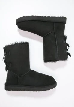 Ugg BAILEY BOW - Stiefelette - Black -Ugg 2bd90ad40b624682816a2c4aaa9ed4a1