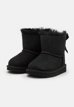 Ugg MINI BAILEY BOW II - Stiefelette - Black -Ugg 308b05410125497bb8098c6e1925f335