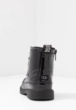 Ugg ROBLEY GLITTER - Schnürstiefelette - Black -Ugg 36e95c30987e4eab9b98df179c7e4c0a