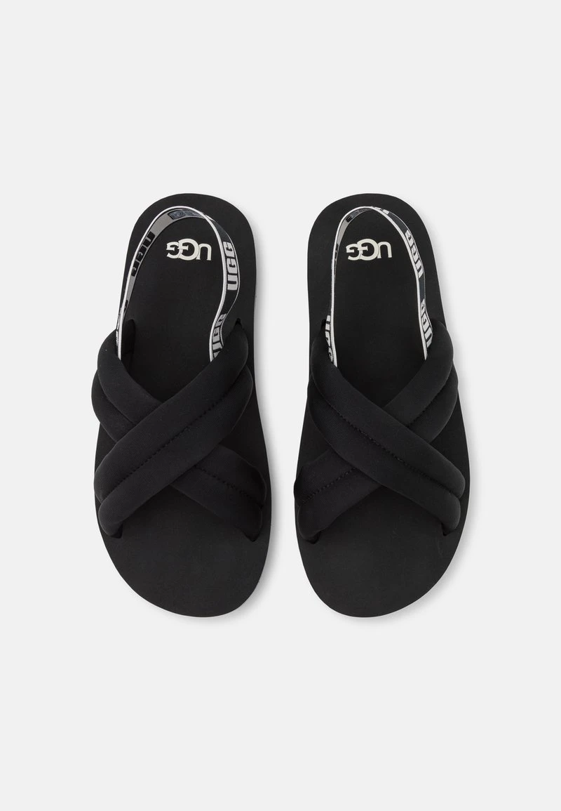 Ugg EVERLEE UNISEX - Riemensandalette - Black 4 Ugg EVERLEE UNISEX - Riemensandalette - Black – Bild 4