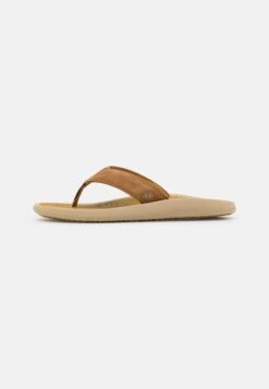Ugg BROOKSIDE II FLIP - Zehentrenner - Chestnut