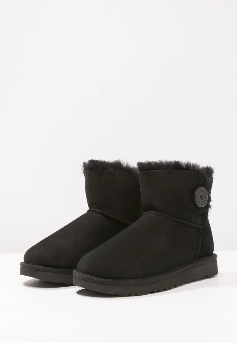 Ugg MINI BAILEY BUTTON - Ankle Boot - Black 5 Ugg MINI BAILEY BUTTON - Ankle Boot - Black – Bild 5