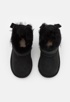 Ugg MINI BAILEY BOW II - Stiefelette - Black -Ugg 55a402d7cf1943cdac6117d09dfd40e6