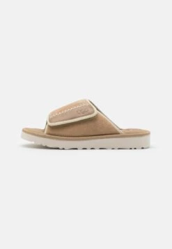 Ugg GOLDENCOAST SLIDE - Pantolette Flach - Sand/santorini