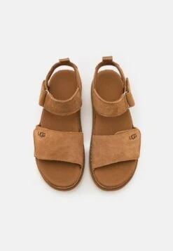 Ugg GOLDENSTAR - Plateausandalette - Chestnut -Ugg 9d06885b0c414690aa277eeb51f903da