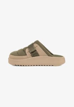 Ugg M MAXXER STRAP SLIDE - Hausschuh - Green