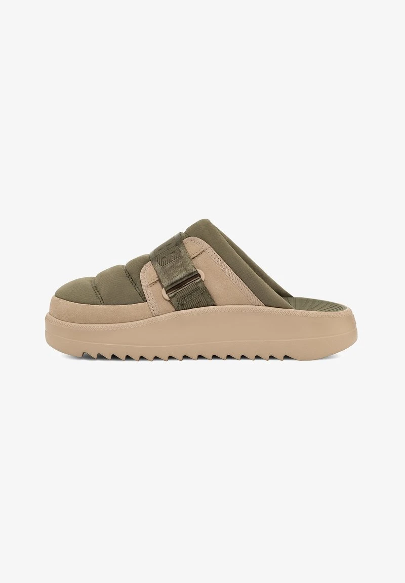 Ugg M MAXXER STRAP SLIDE - Hausschuh - Green 1 Ugg M MAXXER STRAP SLIDE - Hausschuh - Green