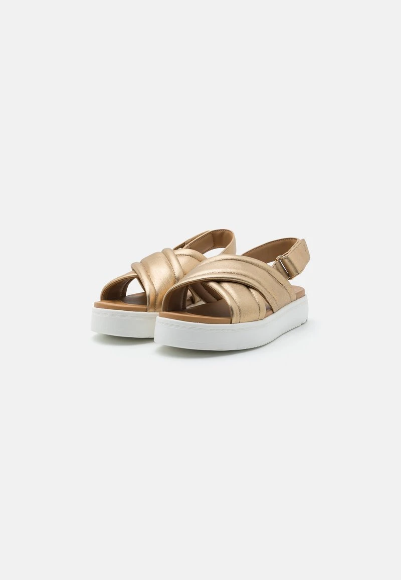 Ugg ZAYNE SLINGBACK - Plateausandalette - Gold Metallic 3 Ugg ZAYNE SLINGBACK - Plateausandalette - Gold Metallic – Bild 3