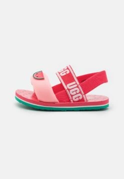 Ugg ZUMA SLING STUFFIE UNISEX - Riemensandalette - Watermelon