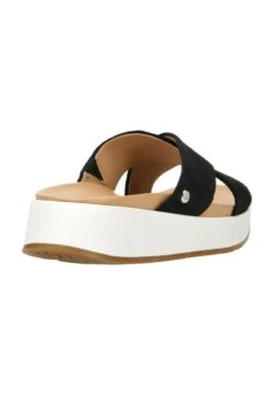 Ugg EMILY - Pantolette Flach - Black -Ugg c93cc39fc9aa4c32bb517bc7bfff4ead