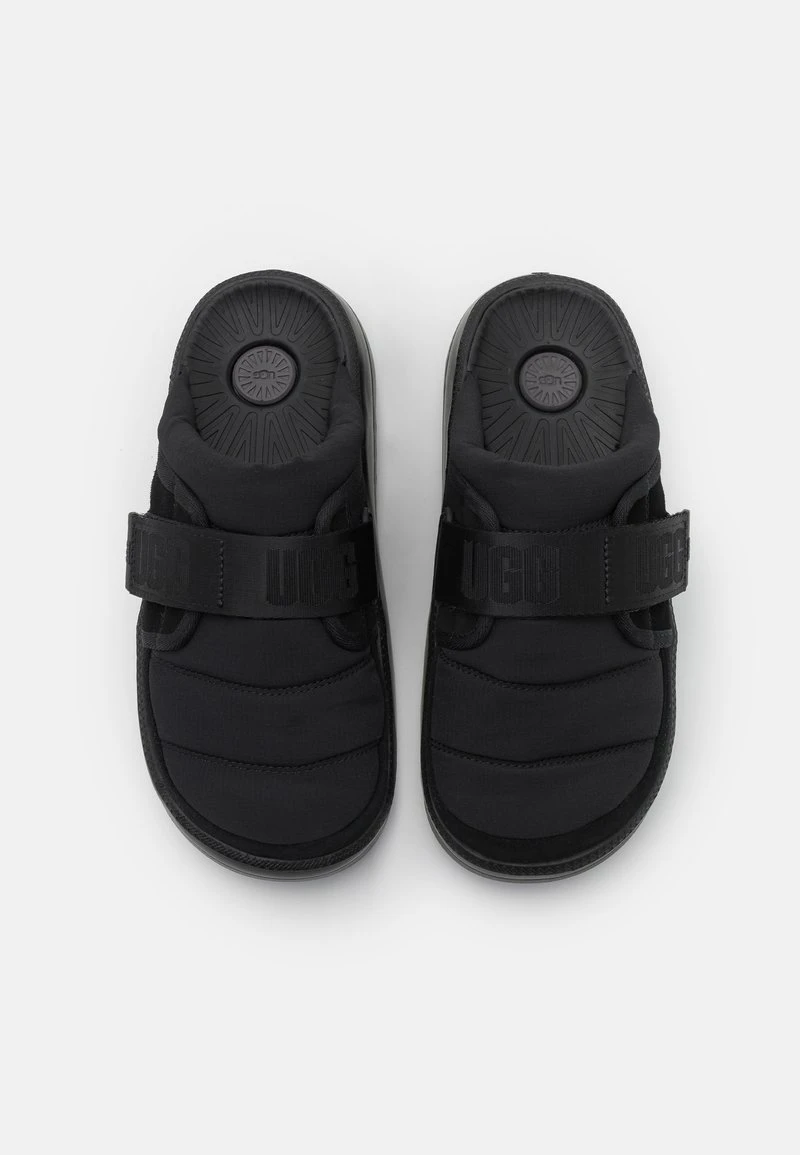 Ugg MAXXER STRAP SLIDE - Pantolette Flach - Black 4 Ugg MAXXER STRAP SLIDE - Pantolette Flach - Black – Bild 4