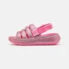 Ugg SPORT YEAH GLITTER UNISEX - Riemensandalette - Pink