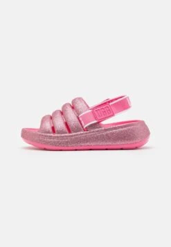 Ugg SPORT YEAH GLITTER UNISEX - Riemensandalette - Pink