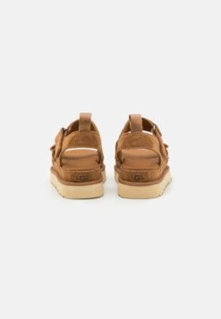 Ugg GOLDENSTAR - Plateausandalette - Chestnut -Ugg ec3dbfc3ccc5482584e993493969a8be