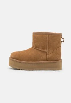 Ugg CLASSIC MINI UNISEX - Stiefelette - Chestnut